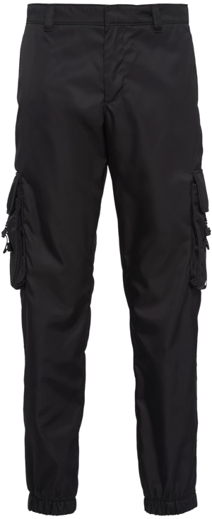 PRADA 'BLACK' RE-NYLON JOGGER SWEATPANTS