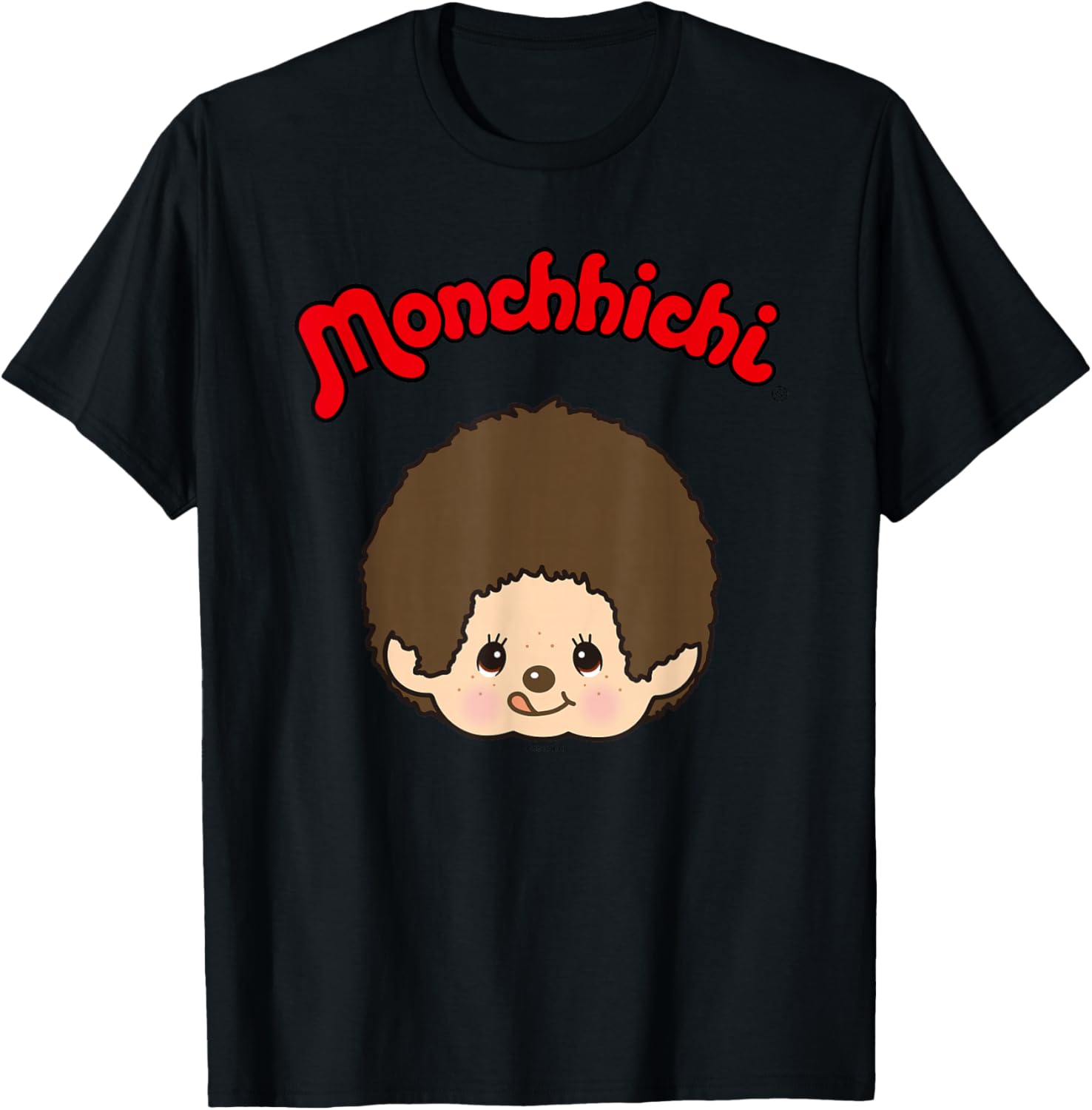Monchhichi Graphic T-Shirt, Black