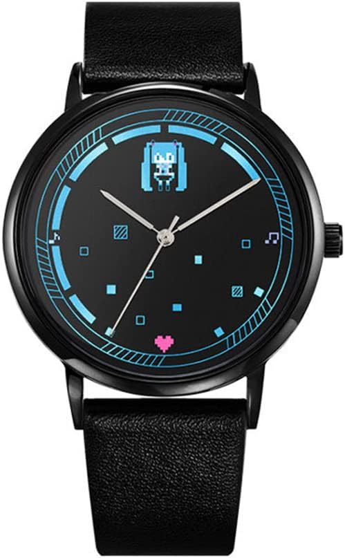 XINGYUNSHI Hatsune Miku Watch, Quartz Watch, Waterproof, Lightweight, Multifunctional, Stylish, Design, Popular, Anime, Character Goods, Watch, Work or School Commute, Outdoor Decoration