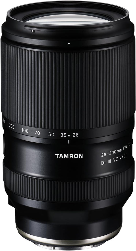 Tamron 28-300mm F/4-7.1 Di III VC VXD for Sony E-Mount (Model:A074S) 10.7x High Magnification Zoom Lens