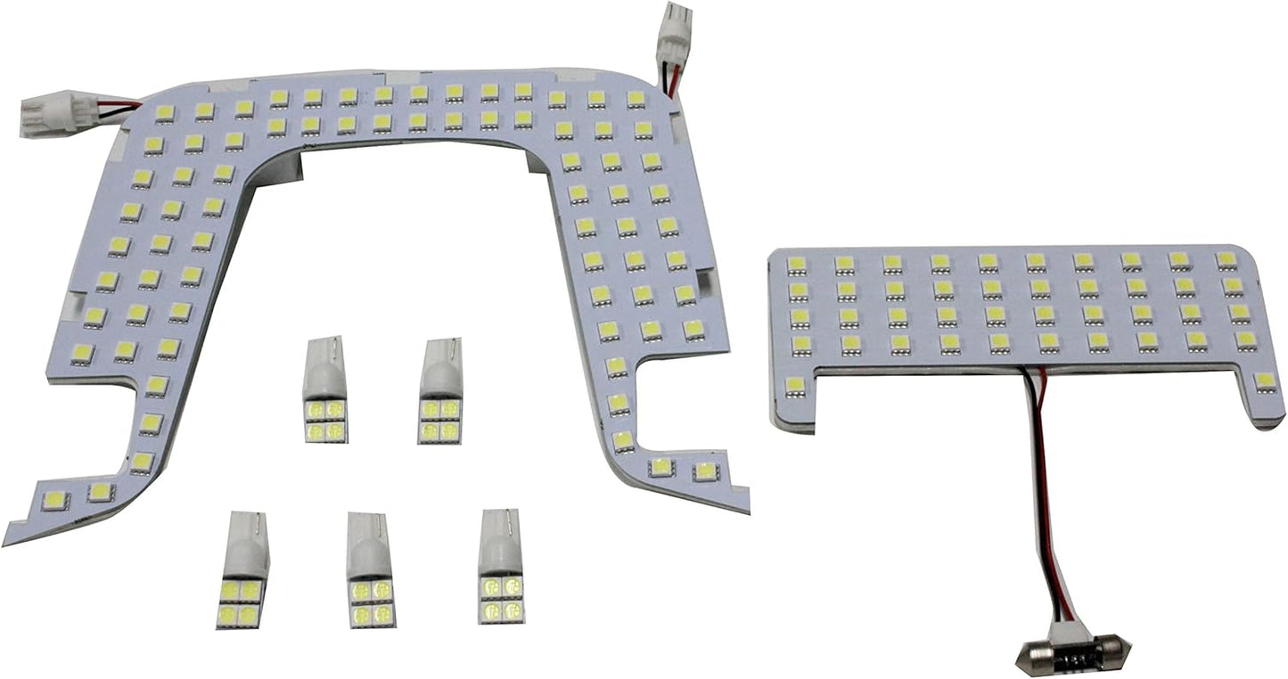 L946 ハチハチハウス トヨタ 50系 ZVW50 ZVW51 ZVW55 Sグレード サンルーフ無車 専用 SMD LED ルームランプキット 7ピース 純正交換