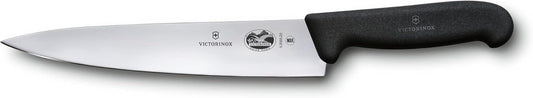 Victorinox 5.2003.22-X1 Fibrox Pro Chef Knife, 8.7 Inches (22 cm), Black, Dishwasher Safe, Professional Smooth Cutting Knife with Ergonomic Non-slip Handle