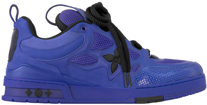LOUIS VUITTON LV 'DEEP BLUE' SKATE SNEAKER