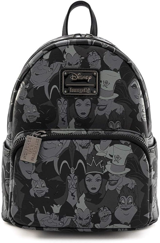 Loungefly - Disney Backpack - Villains B&W - 0671803319028