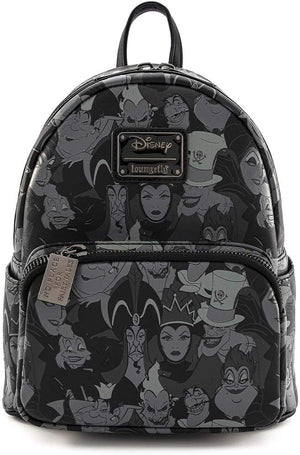 Loungefly - Disney Backpack - Villains B&W - 0671803319028