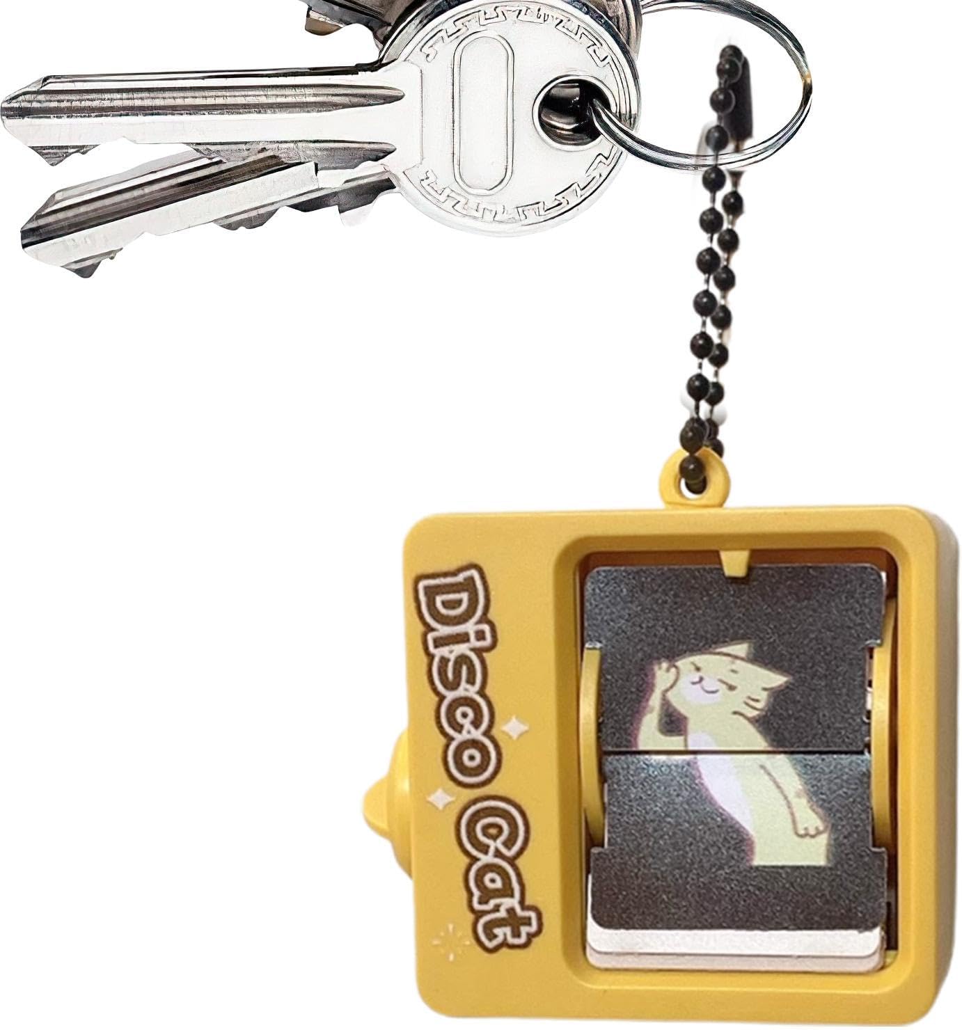 Anime Game Keychain, Anime Game Machine, Page Turning Machine - Animated Turning Toy, Page Turning Animation Toy Colorful Pattern for Kids