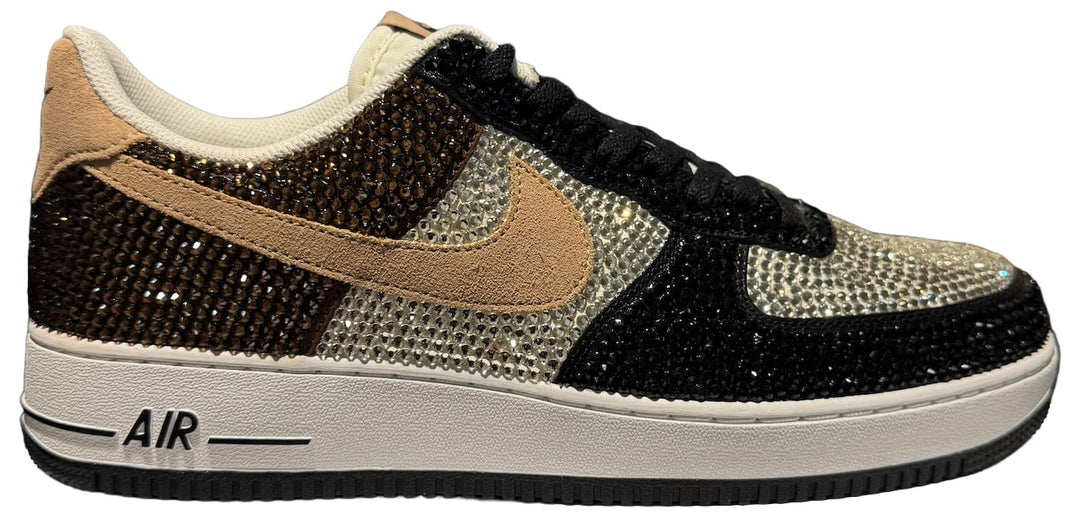 BOSSI 'BLACK COFFEE' RHINESTONE SNEAKER