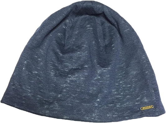 Silk Nightcap Made in Japan Men's Moisturizing BONDS (Navy)