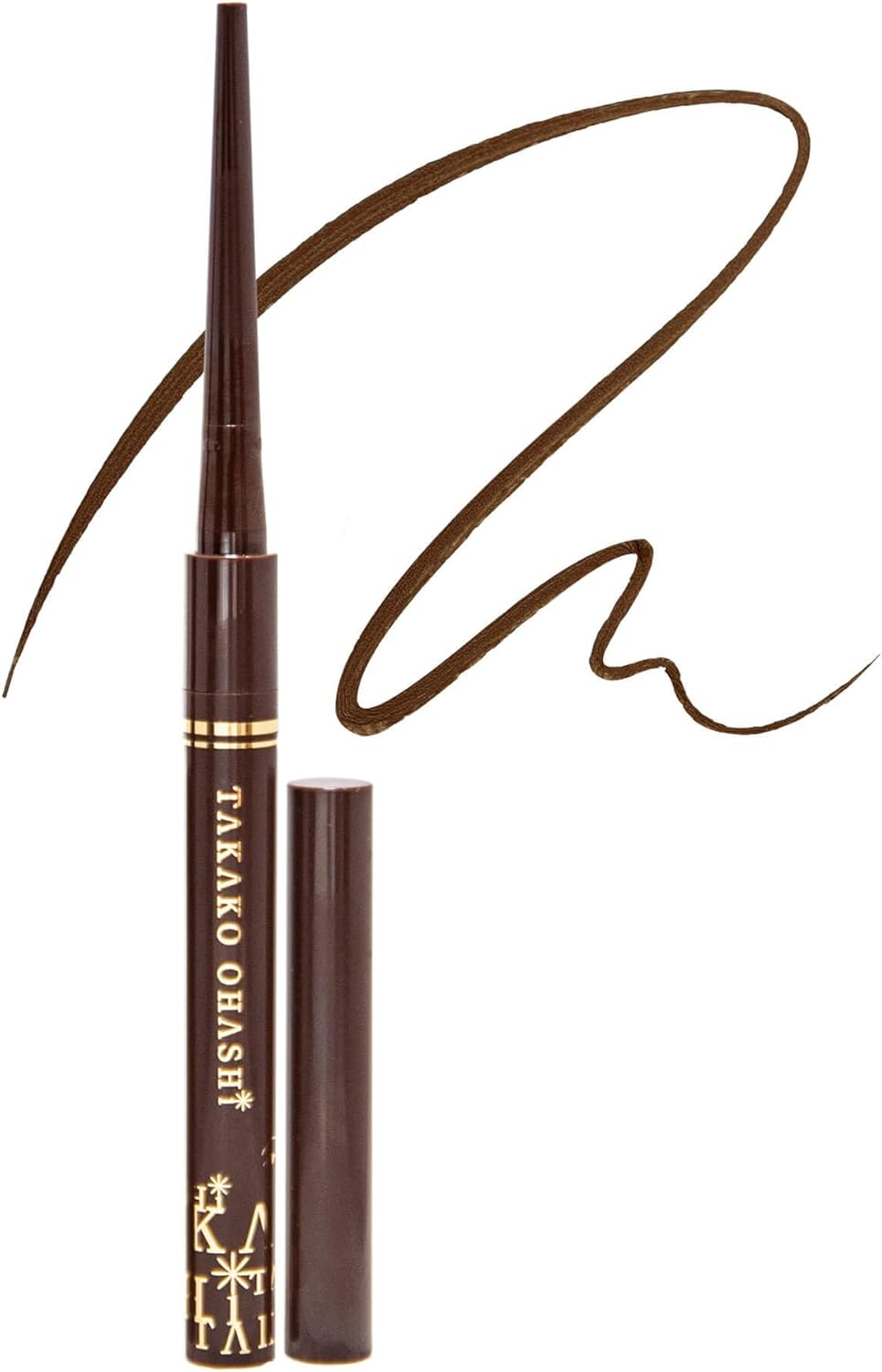Gel Eyeliner Long Lasting Brown Waterproof
