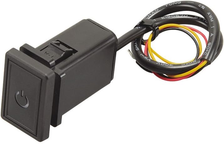 amon ON-OFF push switch (for TOYOTA vehicles), 12 VDC 500mA, illumination color: white 3216