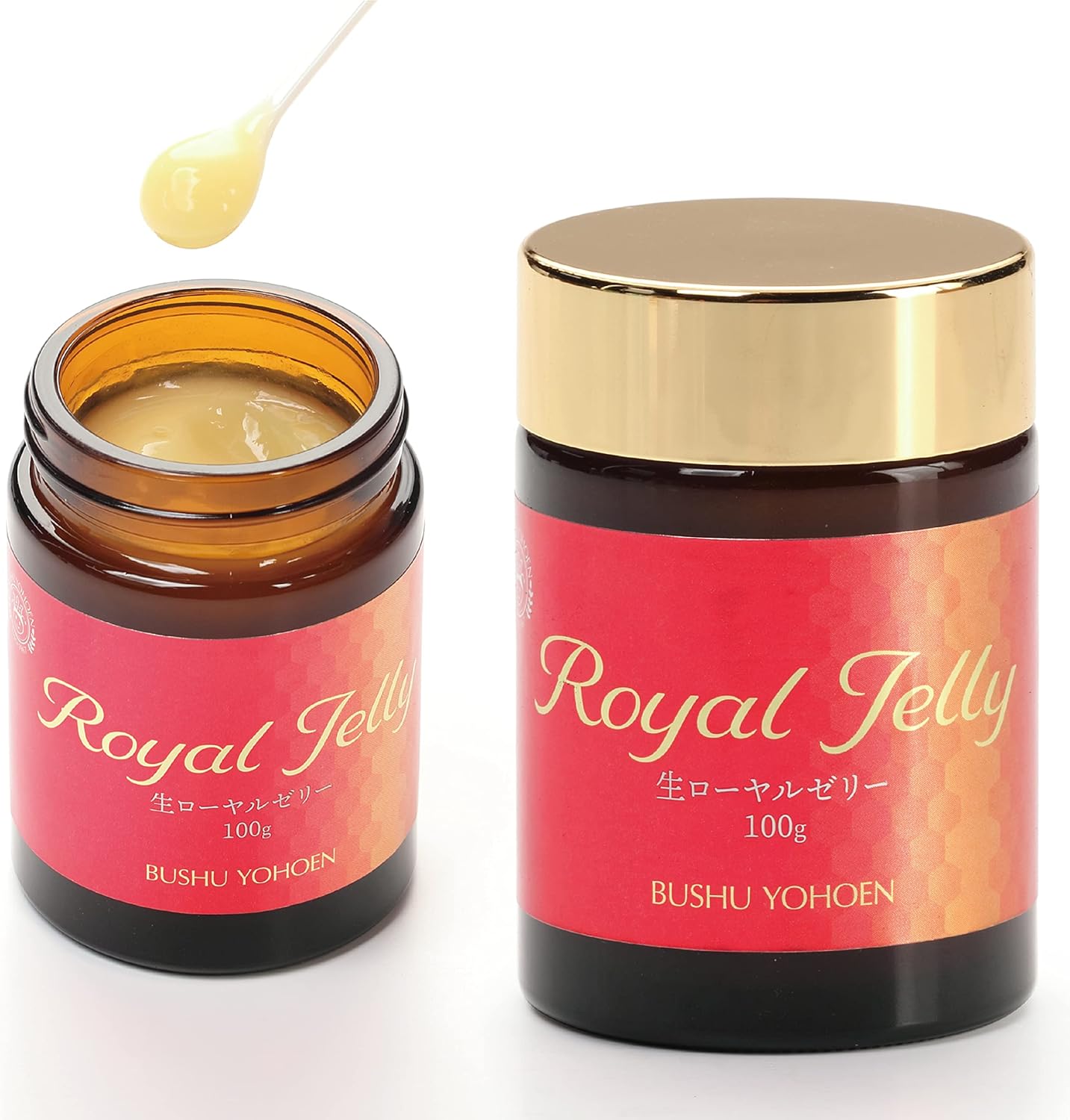 Raw Royal Jelly, Health Supplement, 3.5 oz (100 g), Bushu Bee Garden, Popular No. 1 Supplement, For Women, 50 Years Old, Descentic Acid