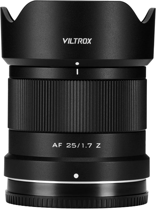 VILTROX AF 25mm F1.7 Z Mount Lens Small & Lightweight APS-C Large Aperture 1.7 Nikon Z Mount Replacement Lens for Nikon Z8 Z9 Z6 II III Z7 II Z50 II Z30 Z5 ZF ZFC etc Z-Mount Mirrorless Cameras