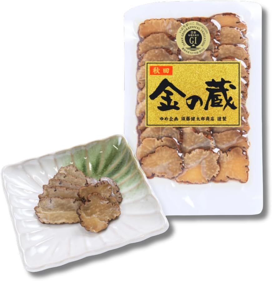 Kanekura Ibuirigakko S150 Slice, 5.3 oz (150 g), Additive-free, Akita, Smoked Kadan, Pickle, Sake, With Cheese, Gift, Souvenir, 5.3 oz (150 g) (1 Bag)