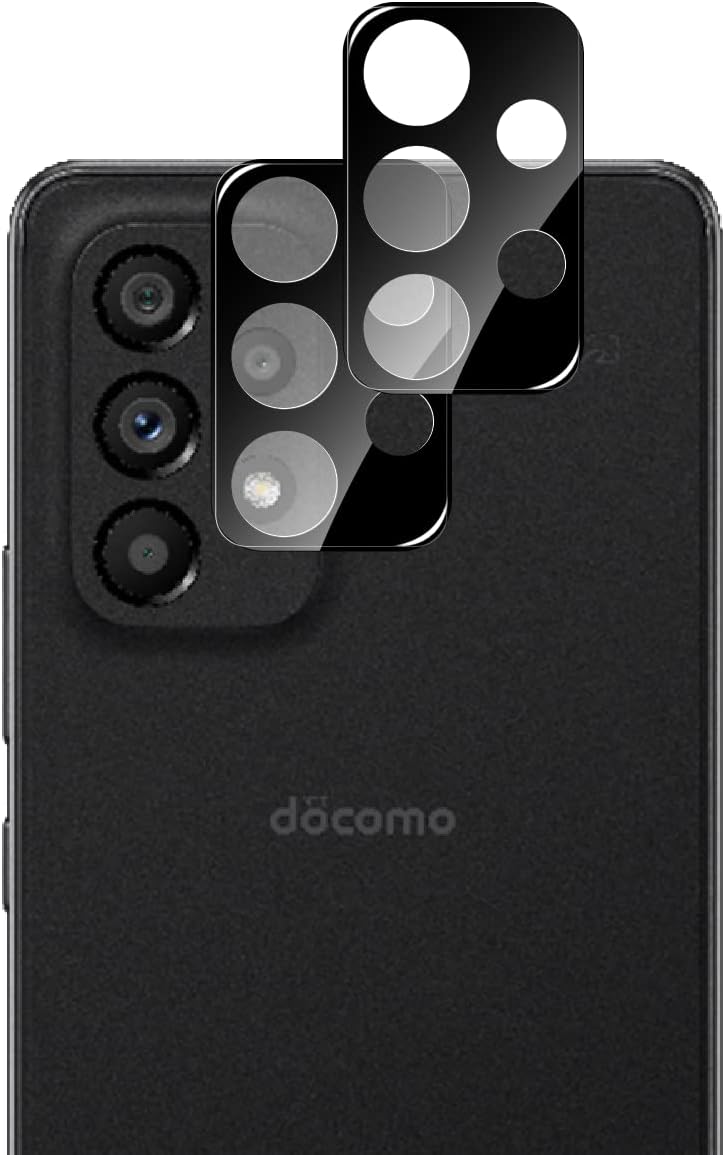 Wigsii Compatible Galaxy A53 5G Camera Film [2 Sheets] Made of AGC Japan Asahi Glass Material, Galaxy A53 SCG15 / SC-53C Camera Protective Film, Ultra Thin, 9H Hardness, Shockproof, Scratch Resistant,