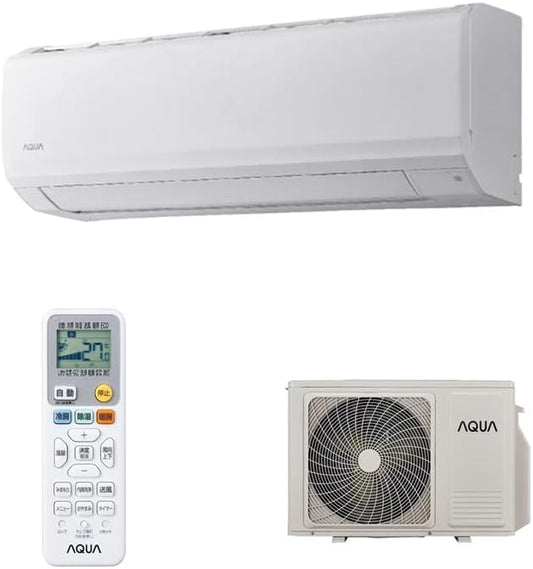 AQUA アクア AQA-JS226A-W ホワイト ルームエアコン 6畳 ダブル凍結クリーン
