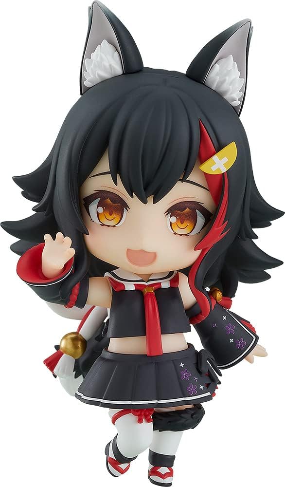 Nendoroid Holo Live Productions G12856 Mio Okami Non-Scale Plastic Pre-painted Action Figure