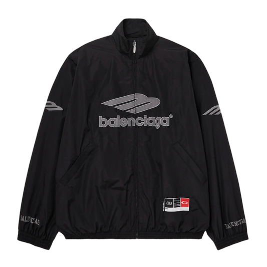BALENCIAGA '3B FOOTBALL' BLACK TRACKSUIT JACKET