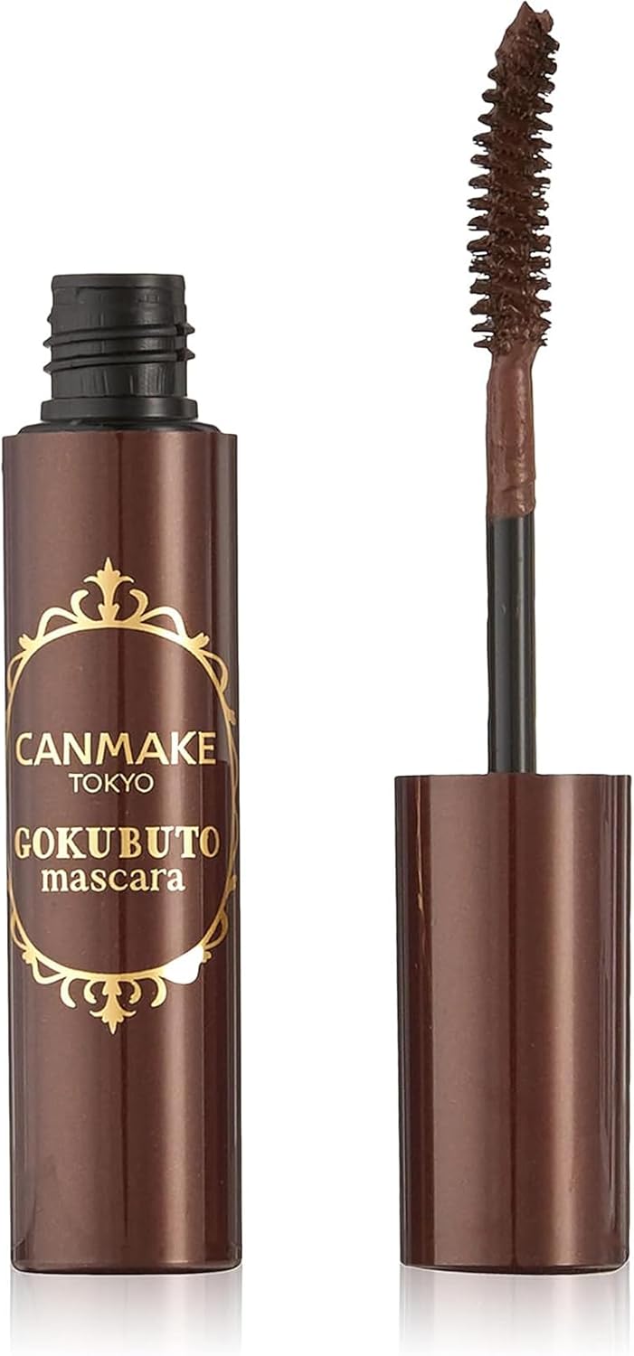 Canmake Gokubut Mascara 06, Bitter Brown, 0.2 oz (6.8 g)