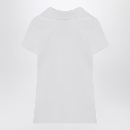 Balenciaga バレンシアガホワイトショートスリーブナノBBタンクトップ - Image 1