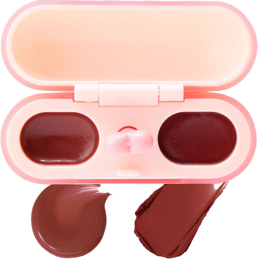 Dual Lip Pods 03 Groove [Gloss/Transparent/Lip Dual-Use/Matte Lip/Double Lip Glaze/Soft/Long Lasting/Mirror Surface/Waterlight/Color Retention/Lip Gloss]