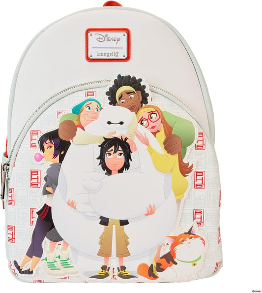 Loungefly Disney Big Hero 6 Baymax Gang 10th Birthday Mini Backpack