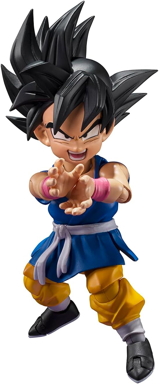 BANDAI SPIRITS S.H. Figuarts Dragon Ball GT Son Goku-GT- Approx. 3.1 inches (80 mm), ABS & PVC Pre-painted Action Figure