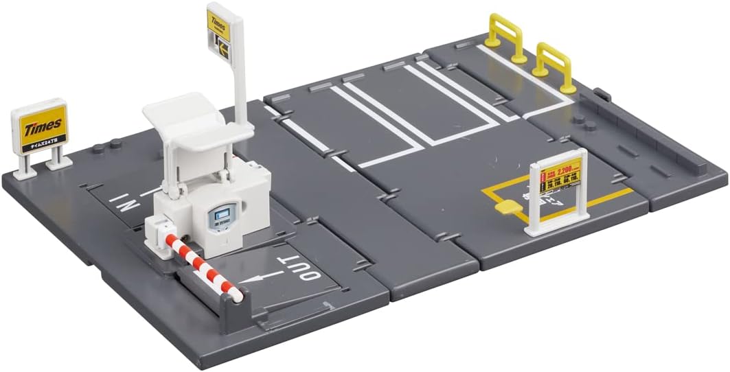 Takara Tomy (Takara Tomy) Tomica Tomica Town Times Parking Mini Car Toy, Unisex, Ages 3 and Up, Japan Toy Safety Standard ST Mark Certified Tomica