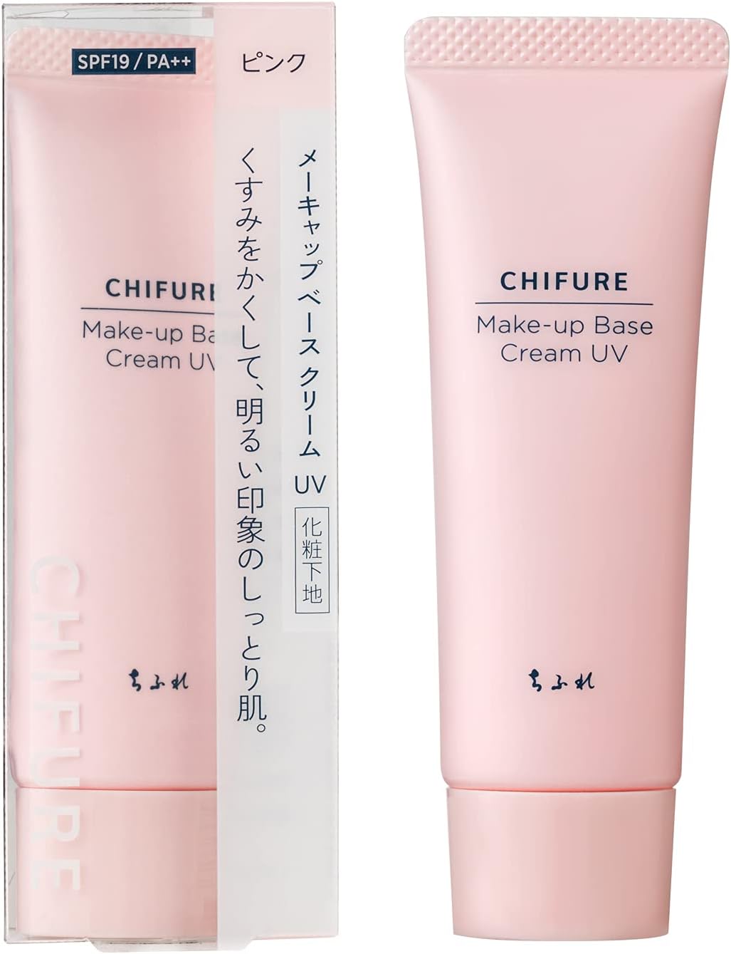 Chifure Makeup Base Cream UV1 Makeup Base, 1 Pink, 1.1 oz (30 g)