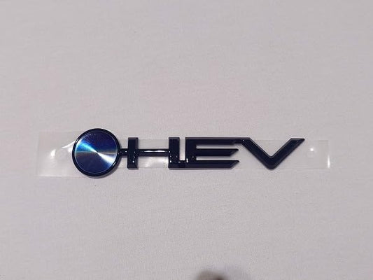 Genuine Toyota 80 Series Harrier Hybrid Back Door HEV Emblem Black Fluid Hybrid Generic Compatible Domestic Genuine Parts