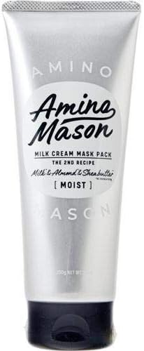 Amino Mason Moist Mask Pack, Hair Mask, Botanical, Organic, Treatment, Moist Damage Care, Weak Acid, 7.1 oz (200 g), Hair Care, Made in Japan, White Rose Scent