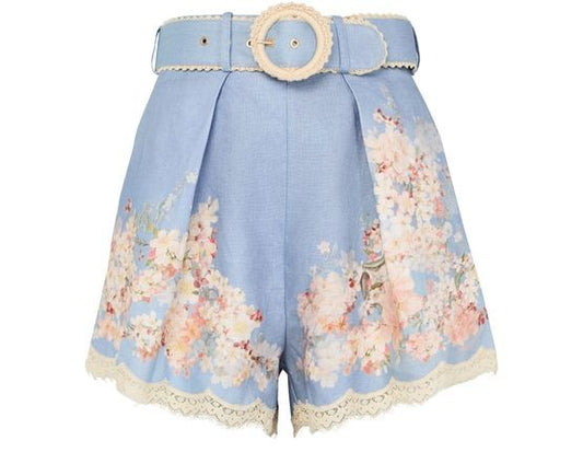 ZIMMERMANN Cascadian Tuck shorts - Image 1