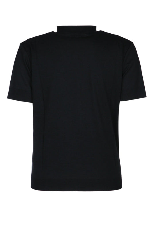 Calvin Klein SS洗練されたコットンモックnkティー - Image 1
