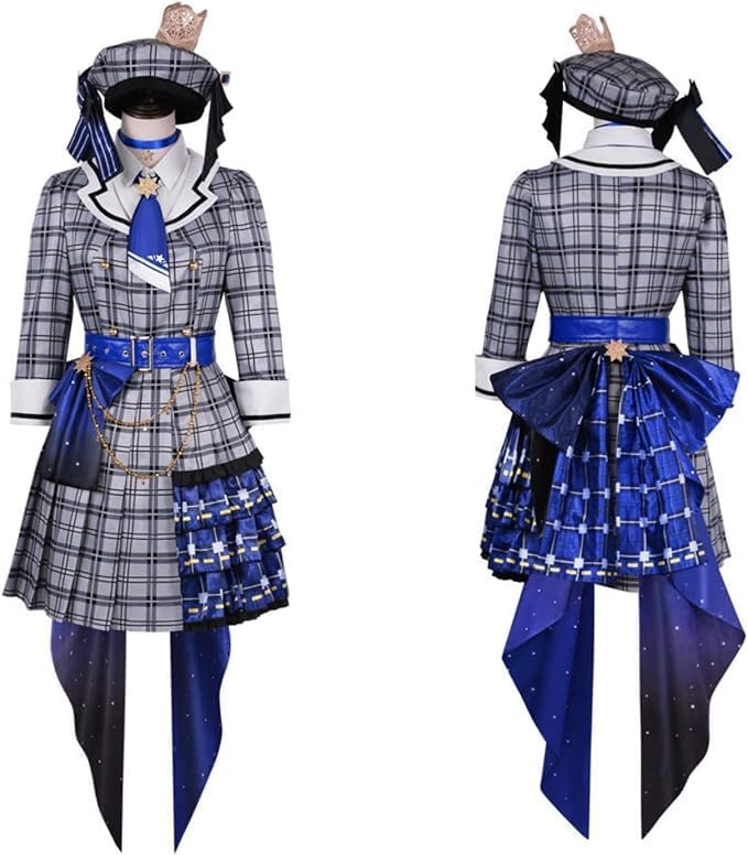 COSSA Hoshigachi Suisei Cosplay Wig, Event, Halloween, Disguise, Party, School Festival, Costume, Uniform, Christmas Event, Cosplay