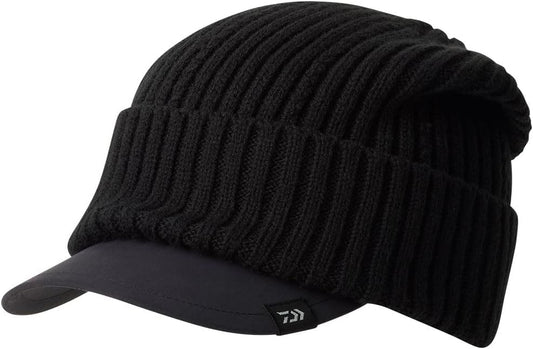Daiwa DC-9324W Knit Cap with Brim One Size (2024 Model)