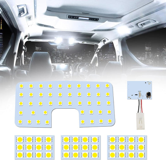 80 Series Harrier Dedicated Design LED Room Lamp, Toyota HARRIER 80 Series AXUH8#, MXUA8#/R2.6 ~ Genuine LED Specs Vehicles, White, 6000K Interior Light, Explosive Light, Custom Parts, Room Lamp Set,