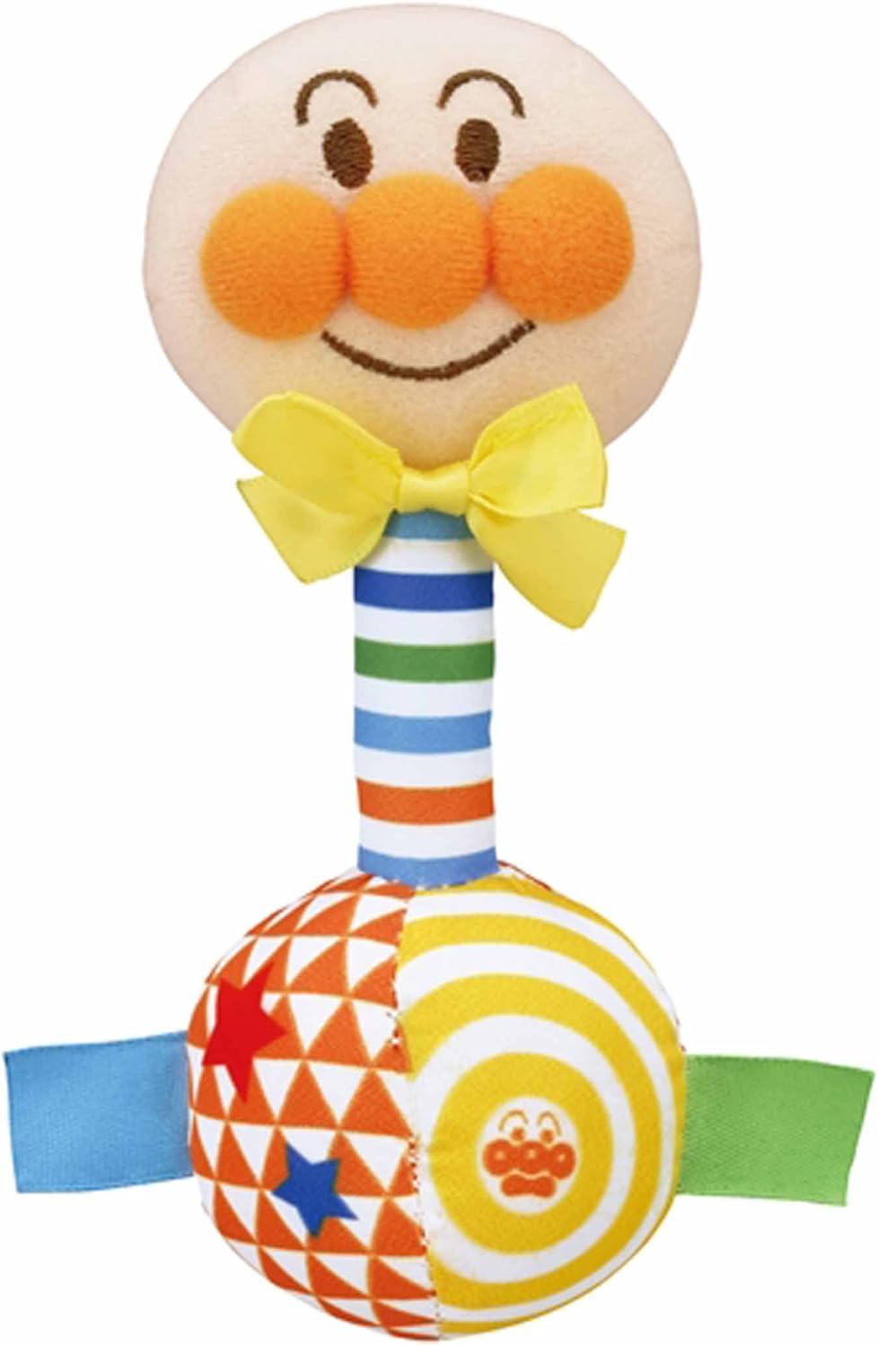 BabyLabo Anpanman First Rattle, Easy Grip