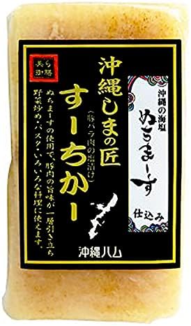 Okinawa Souvenir, Salted Pork and Rose, Uses Salt from Okinawa Prefecture, Gourmet Nuchima, 6.0 oz (170 g), Refrigerated