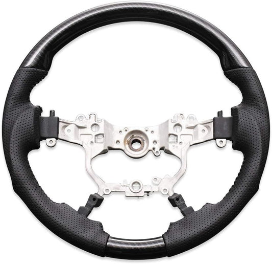 Genuine replacement steering Alphard/Vellfire ALPHARD/VELLFIRE 30 series Land Cruiser Prado 150 series late crown 210 series gun grip type handle custom parts (carbon style)