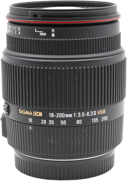 SIGMA 高倍率ズームレンズ 18-200mm F3.5-6.3IIDC OS HSM キヤノン用 APS-C専用