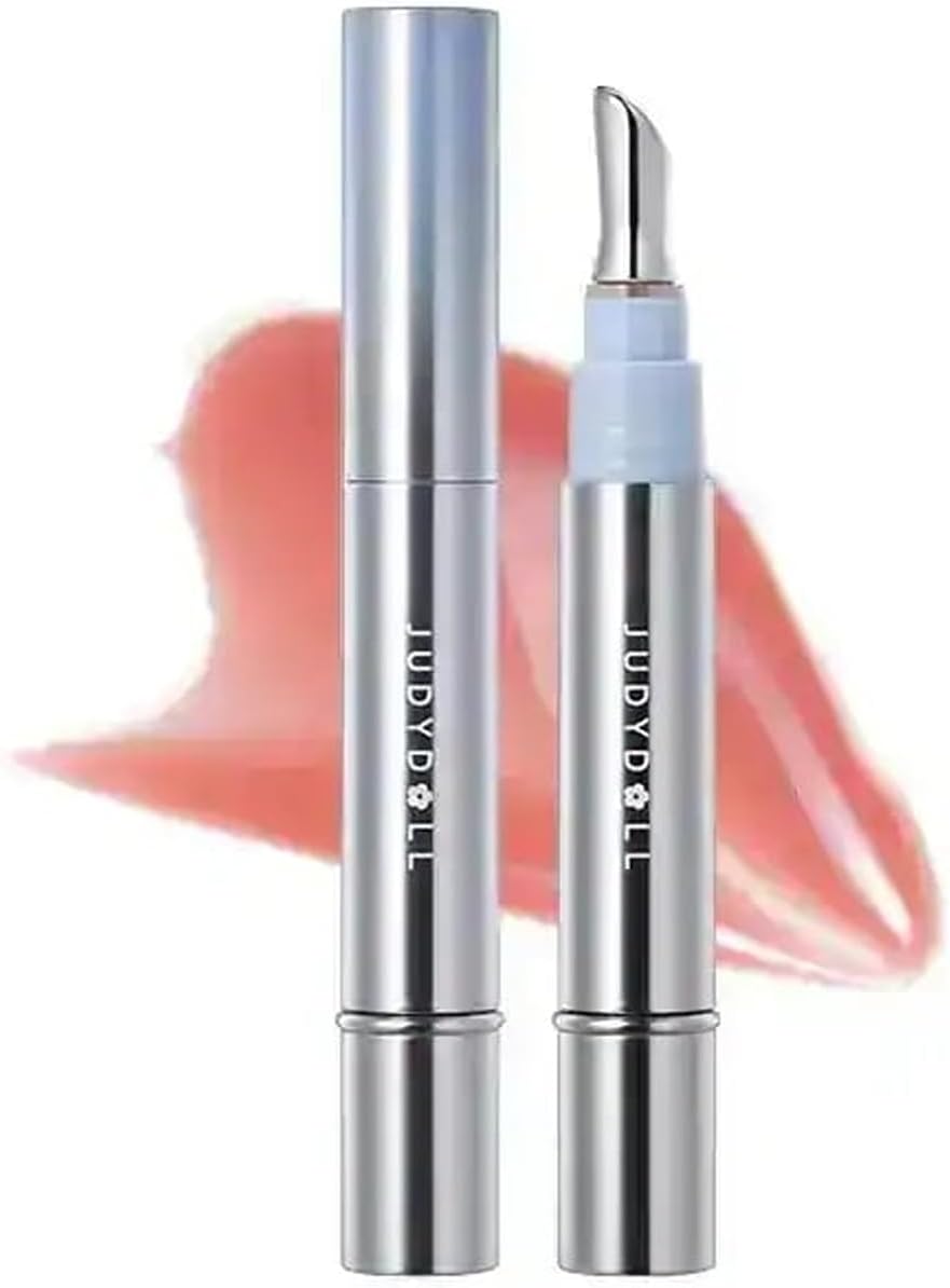 Judidor Lip Gloss Lip Tint, Moisturizing, Glossy, Transparent, Cool, Non-Sticky, Clear, Fluffy, Coloring