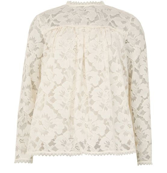 ZIMMERMANN Illuminate lace gathered top - Image 1