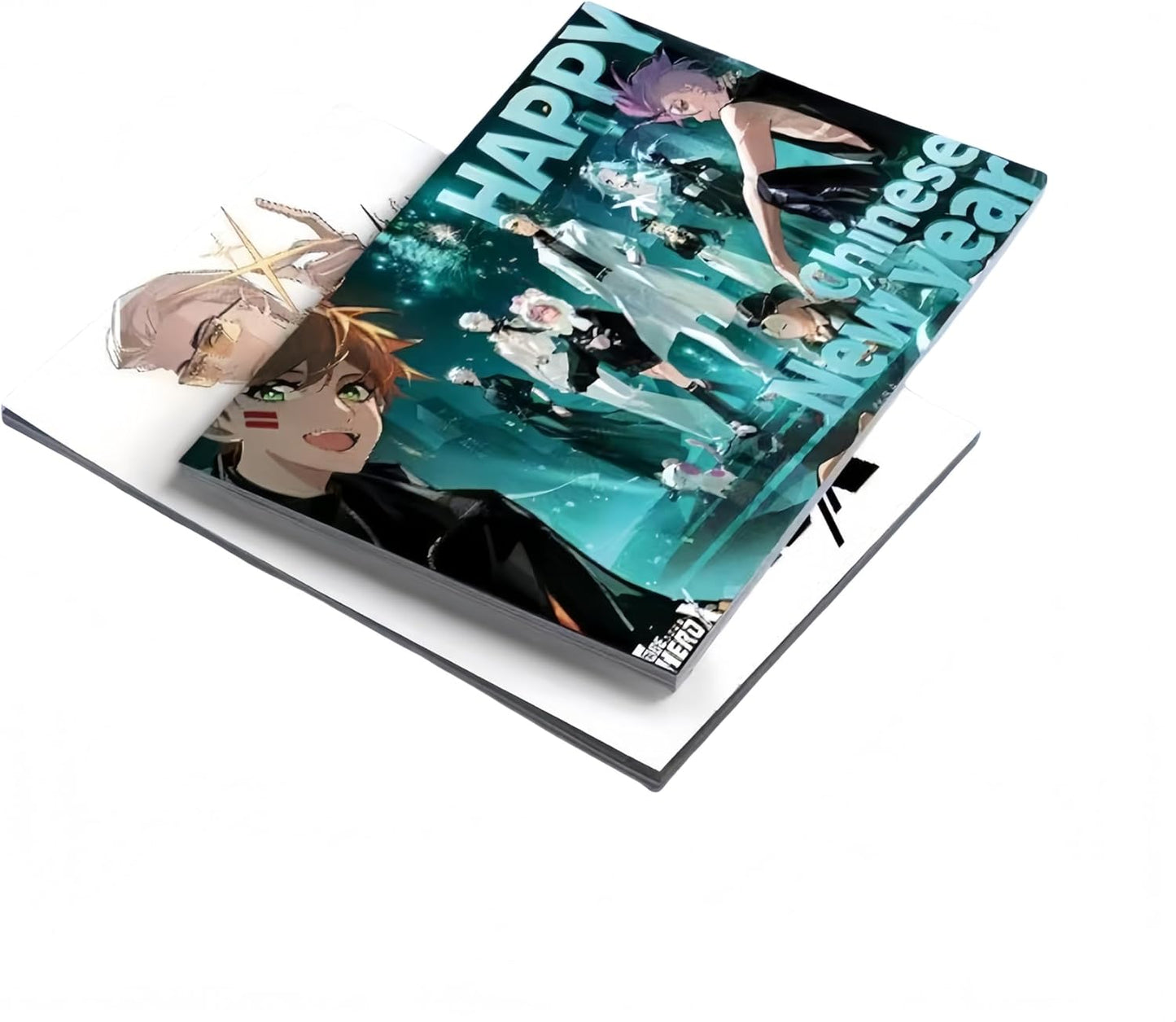 To Be Hero X Lucky Bag Art Collection Acrylic Stand Keychain Nice Tamaden Lucky Cyan Queen Goods TBHX Photo Collection Clear Card Ticket Fashion Collection Gift (Picture Collection B) [Parallel Import