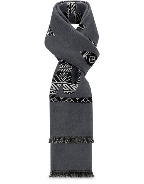 LOUIS VUITTON Monogram Two-Sided Scarf - Image 1