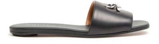 MCQUEEN レザー製 フラットサンダル - Image 1