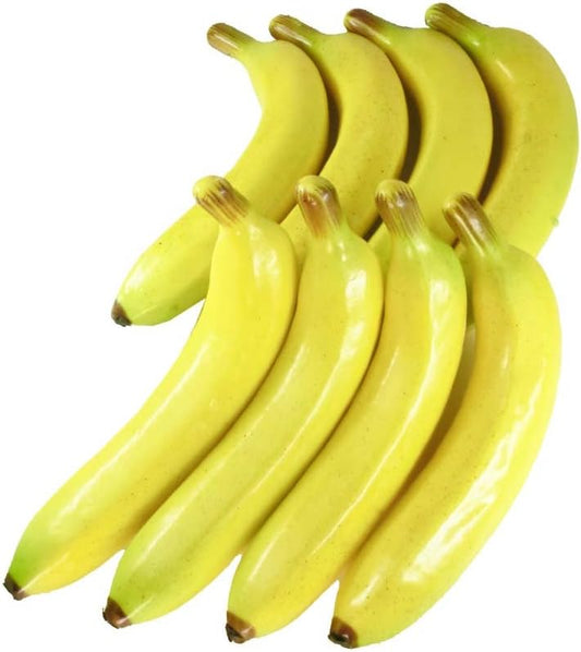 Banana Lifelike Model Food Sample Fruit Model (AA 8pcs)