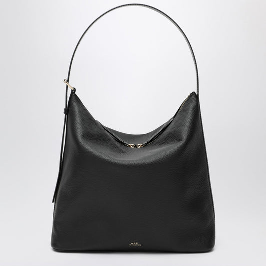A.p.c. A.P.C.黒い革のヴェラバッグ - Image 1