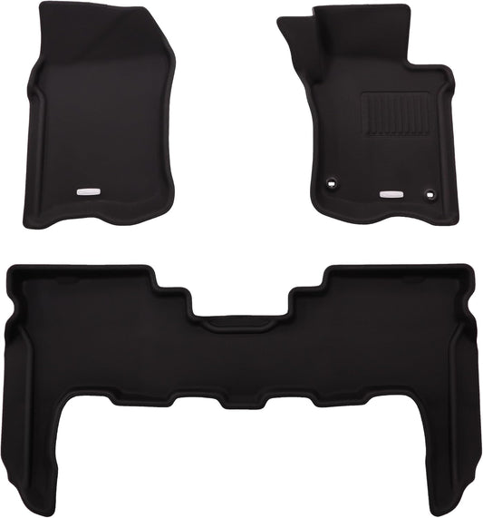 Clazio ET-1007K Floor Mat, 3D Type, Set for 1 Car, Land Cruiser 70 R5 (2023)/11~ GDJ76W Rubber Type, Black