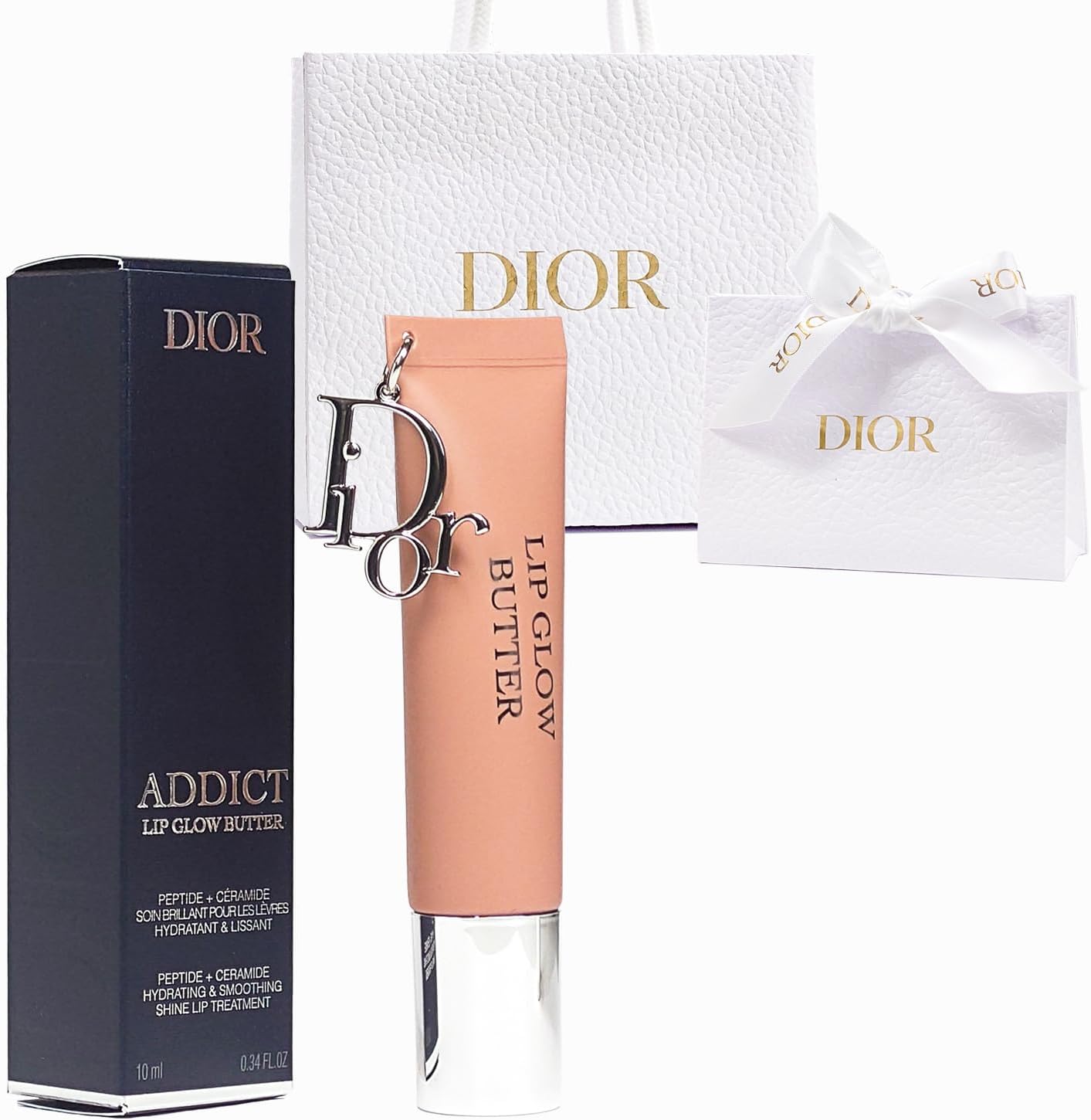 Dior Addict Lip Grow Butter (#103 Toffee), 0.3 fl oz (10 ml), Lip Gloss, Lip Care, Birthday, Mother's Day, Anniversary, White Day, Return, Christmas Present, Gift, Cosmetic, Cosmetic, Women's, Shopper