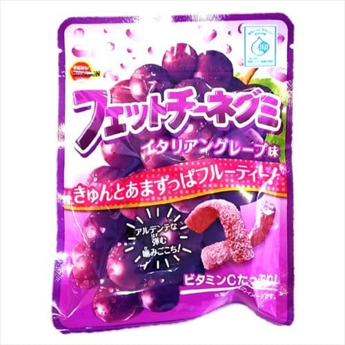 Bourbon Fettuccine Gummy Italian Grape Flavor, 1.8 oz (50 g)