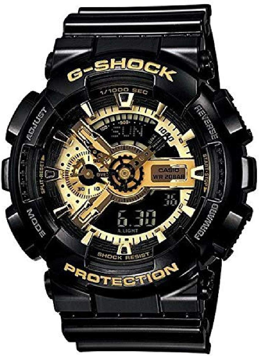CASIO[カシオ] MODEL NO.ga110gb-1a G-SHOCK (GA-110GB-1A） ゴールド×ブラック 腕時計 ウオッチ [並行輸入品]